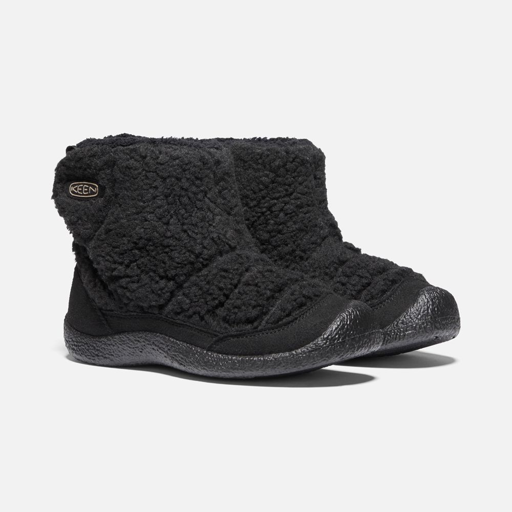 Keen Slip-On Kängor Barn Svarta - Howser Ii Boots - 463957BXM